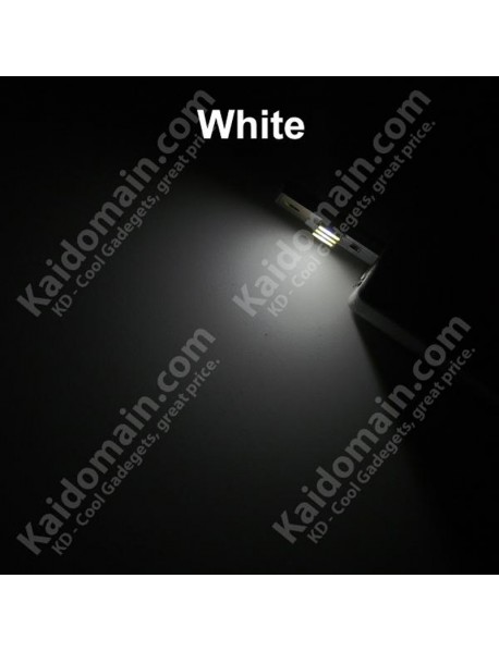 Single Sided USB 3 x LED 0.2W White Mini USB LED Light - White (1 pcs)