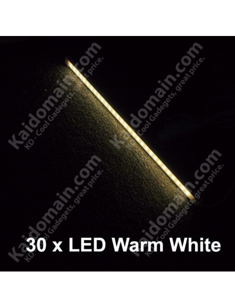 OJ-328 USB Powered 30 x LED Warm White 3200K USB LED Light - White (1 pc)
