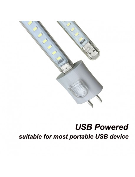 USB Powered 8xLEDs 200 Lumens 500mA USB LED Light (1 PC)