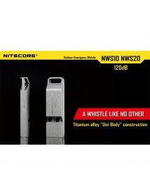 NiteCore NWS10 120dB Outdoor Emergency Whistle