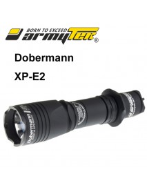 Armytek Dobermann XP-E2 Green 240 lumens 6-Mode LED Flashlight (1 x 18650 / 2 x CR123A)