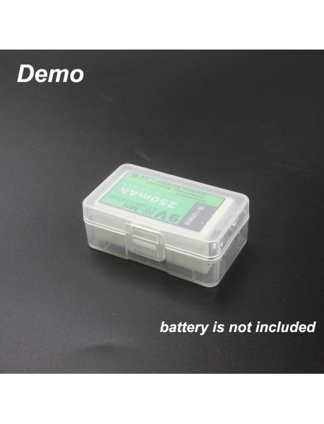 1 x 9V Battery Storage Box