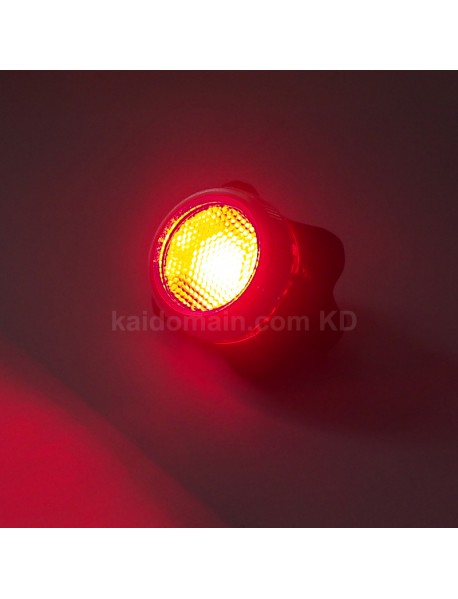 HJ-030 COB Red and White LED 50 Lumens 5-Mode USB Rechargeable Bike Tail Light ( 1 pc )