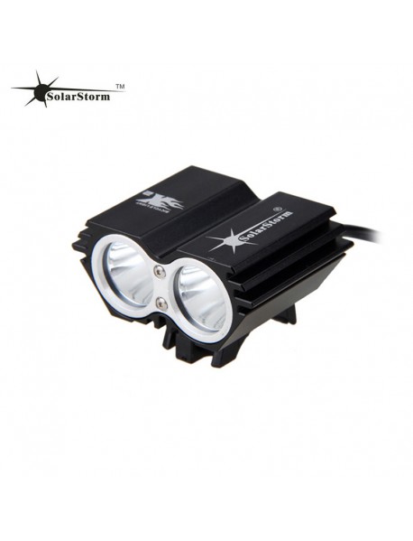 SolarStorm X2 2x XM-L2 LED 2000 Lumens 4-Mode Bike Front Light