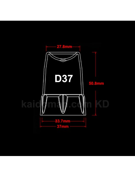 D37 Flashlight Diffuser (Inner Dia. 33.7mm)