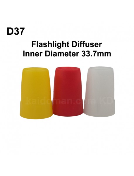 D37 Flashlight Diffuser (Inner Dia. 33.7mm)
