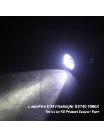 LusteFire D34 SST-40 2000 Lumens 6-Mode 21700 Diving Flashlight