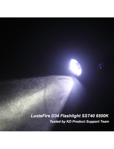 LusteFire D34 SST-40 2000 Lumens 6-Mode 21700 Diving Flashlight