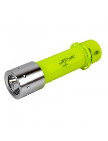 D47 T6 LED 300 Lumens 3-Mode 18650 Diving Flashlight