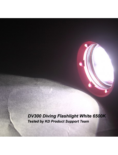 DV300 4x L2 4800 Lumens Stepless Adjusted 26650 Diving Flashlight