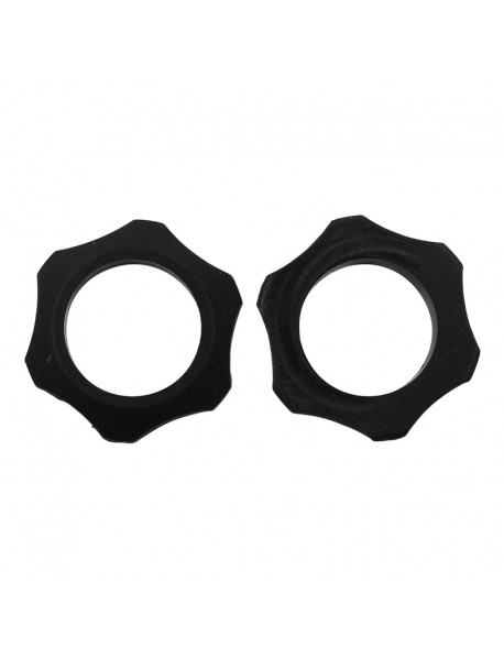 Silicone Tactical Ring for 18650 Flashlight Host (2 PCS)
