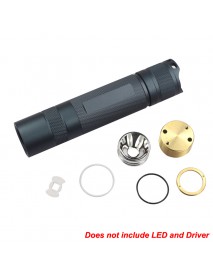 S2 Plus 21700 LED Flashlight Host 126mm x 27mm