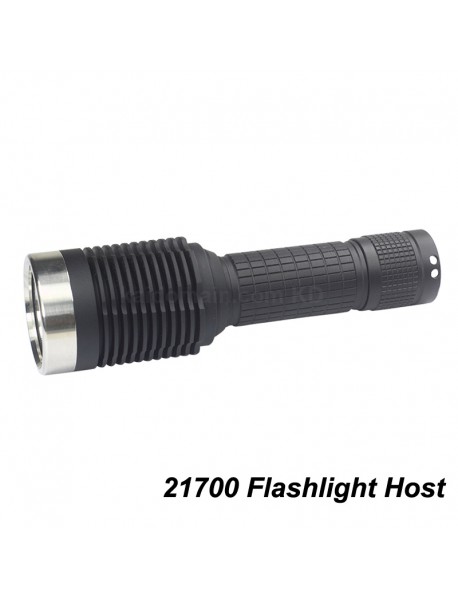 K45 21700 LED Flashlight Host 155mm (L) x 45mm (D)