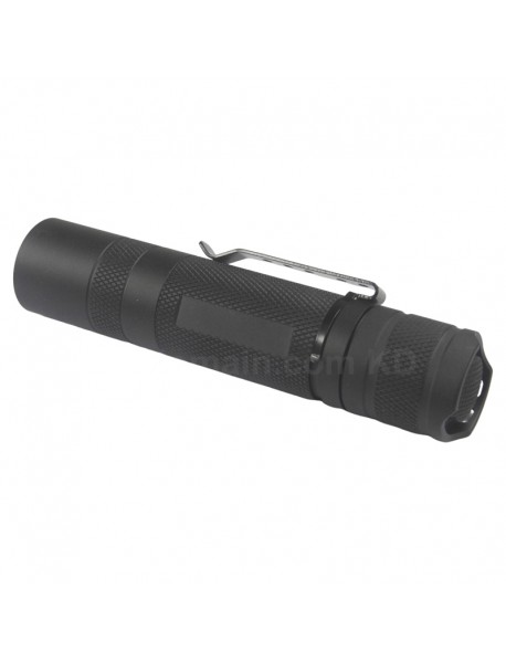 S2 Plus 21700 LED Flashlight Host 126mm x 27mm - Black