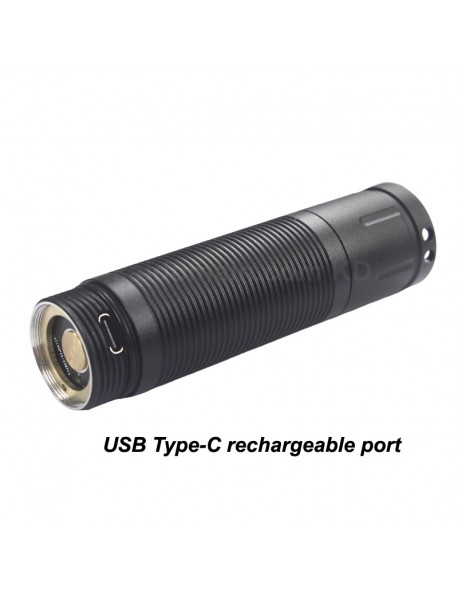 K1D 21700 USB Type-C Rechargeable LED Flashlight Host