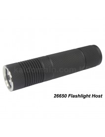 K33 26650 LED Flashlight Host 139mm (L) x 33mm (D)