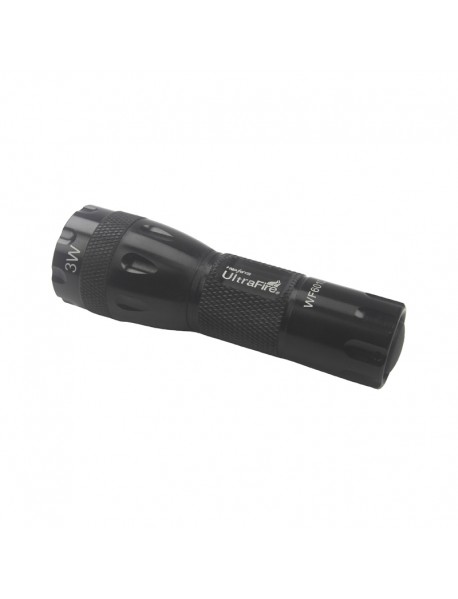 UF WF-601D 3W LED 6500K 200 Lumens 1-M 16340 Flashlight