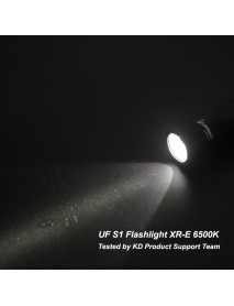 UF S1 XR-E 6500K 200 Lumens 2-Mode 16340 LED Flashlight