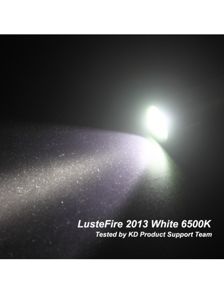 LusteFire 2013 5050-T6 6500K 1000 Lumens 5-M 18650 Flashlight