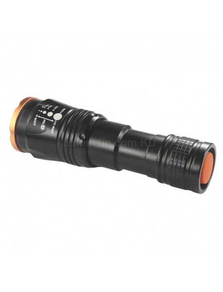 F28 Cree XR-E Q5 300 Lumens 3-Mode Zoomable AA Flashlight