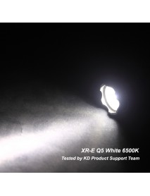 XR-E Q5 White 6500K 800 Lumens 1-Mode 14500 Flashlight