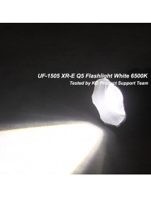 UF-1505 XR-E Q5 600 Lumens 1-Mode 18650 Zoomable Flashlight