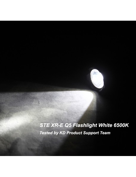 STE XR-E White 6500K 600 Lumens 3-Mode 18650 Flashlight