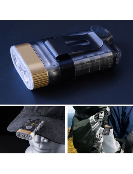 A11 400 Lumens Mult-Function Type-C Rechargeable EDC Flashlight