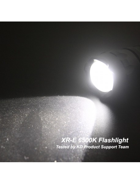 XR-E 6500K 400 Lumens 1-M 18650 Flashlight