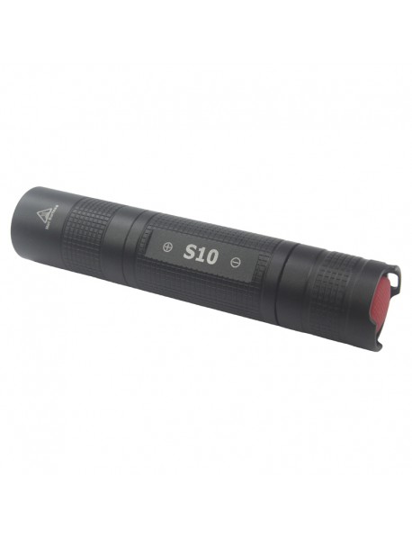 S10 Neutral White 4000K 800 Lumens 1-M 18650 Flashlight