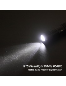 S15 3W 6500K 400 Lumens 1-Mode AAA Pen Light