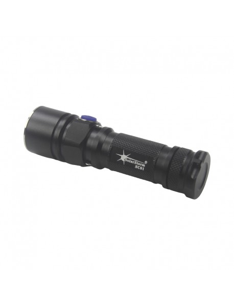 SolarStorm SC01 5050-L2 6500K 230 Lumens 4-Mode 14500 AA Flashlight