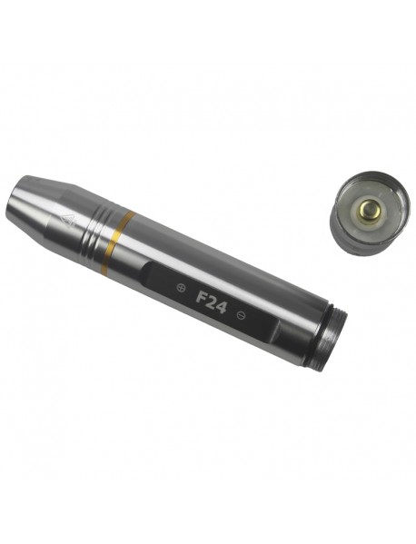 F24 3W 200 Lumens 2-Mode 18650 Flashlight