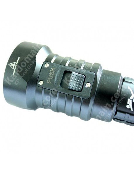 SolarStorm Dx4S 4 x Cree XM-L U2 3-Mode 3200 Lumens Diving Flashlight (2 x18650/26650)