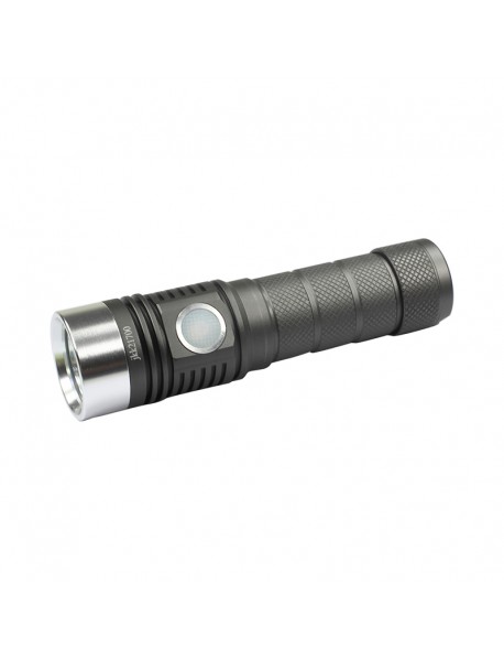 Newest JKK21700 Luminus SST-40 White 6500K 1600 Lumens 6-mode Type-C Rechargeable LED Flashlight ( 1X21700 )
