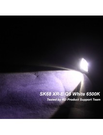 SK68 XR-E Q5 LED 240 Lumens Zoomable AA 14500 Flashlight