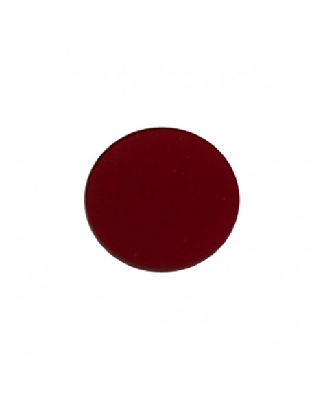 14.3mm x 1mm Red Glass Lens (1 Piece) - Clearance