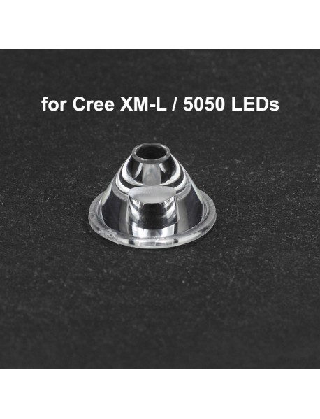 20mm (D) x 12mmm (H) PMMA Optical Lens for CREE XM-L (2 pcs)