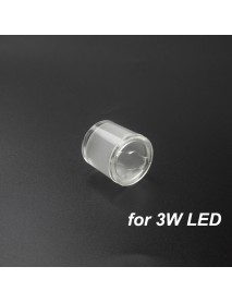 21.8mm (D) 3-Degree Narrow beam PMMA Optical Lens for 3W LED