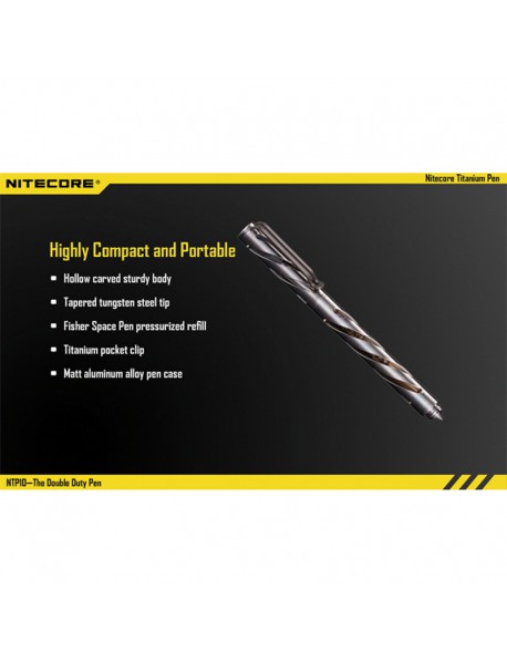 NiteCore NTP10 Titanium Pen