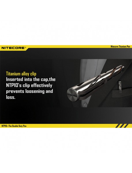 NiteCore NTP10 Titanium Pen