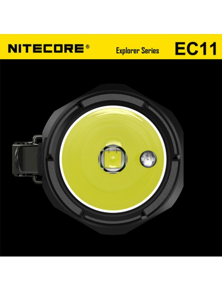 NiteCore EC11 Cree XM-L2 U2 900 Lumens White Light SMO LED Flashlight (1 x CR123 / 1 x RCR123)