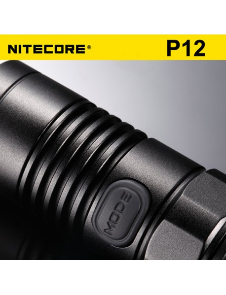 NiteCore P12 Cree XM-L2 U2 1000 Lumens Neutral White SMO LED Flashlight (1 x 18650 / 2 x CR123)