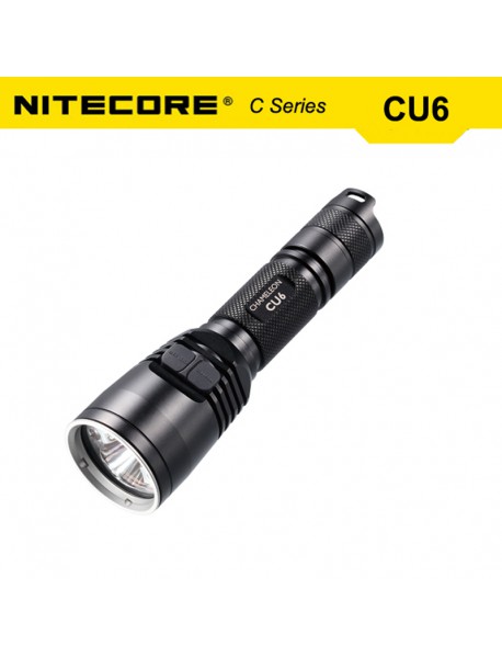 NiteCore CU6 Cree XP-G2 R5 440 Lumens White Light SMO LED Flashlight (1 x 18650 / 2 x CR123)
