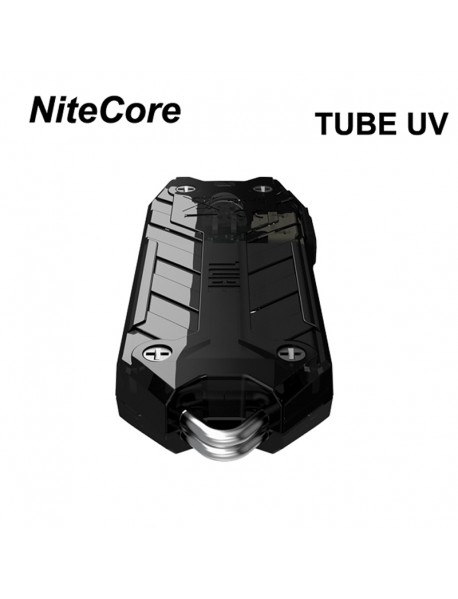 Nitecore TUBE UV 365nm USB Rechargeable UltraViolet Keychain Light - Black