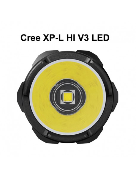 NiteCore R25 Cree XP-L HI V3 800 Lumens White Light SMO LED Flashlight (1 x 18650 / 2 x CR123)