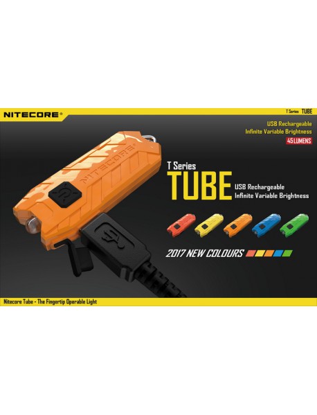 Nitecore TUBE USB Rechargeable LED Keychain 