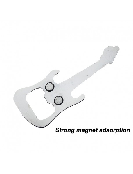 Stainless Steel Guitar Bottle Opener 85mm (L) x 35mm (W)