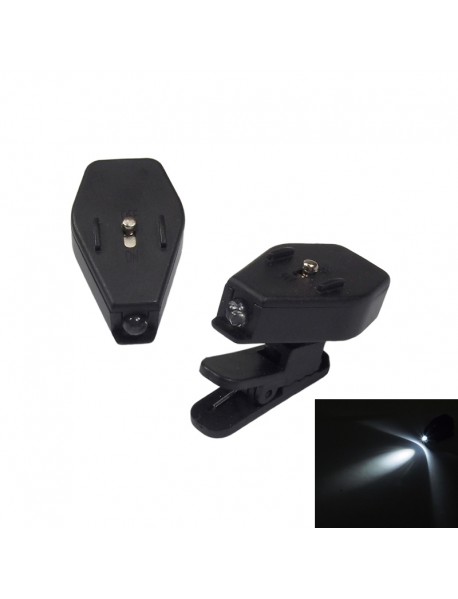 Mini Clip LED Light - Black (1 PC)