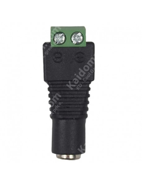 5.5mm x 2.1mm DC Pow Connector - Black 
